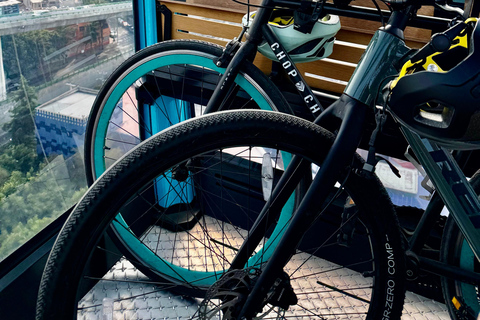 Mexico City: Cable Car, Forest & Centro Bike Tour