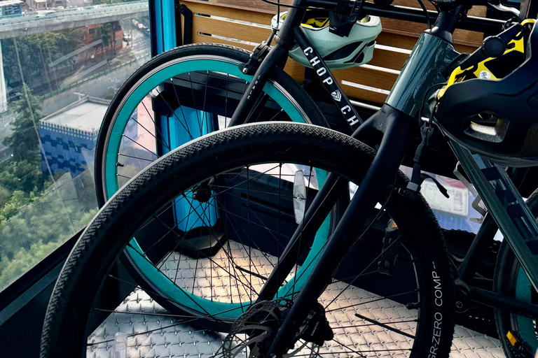 Mexico City: Cable Car, Forest & Centro Bike Tour