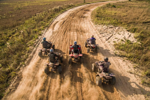 Gdańsk: Guided Quad Safari Off-Road Adventure Gdańsk: Quad Biking Adventure with Bonfire and Transfers