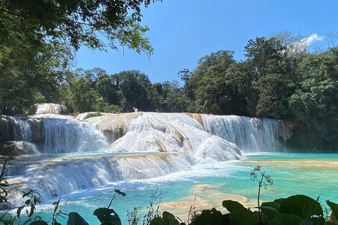 Palenque to San Cristóbal Transfer: Falls & Daylight Arrival