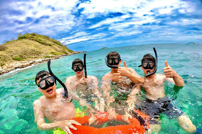 Pattaya: Koh Phai, Koh Man Wichai & Koh Ped Yacht Cruise Program B (Enchanting Sunset at Gulf of Siam Islands)