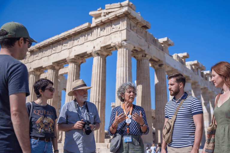 Athens: Acropolis & Parthenon Small-Group Tour (Max 10 Pax) Acropolis & Parthenon with Entry Tickets