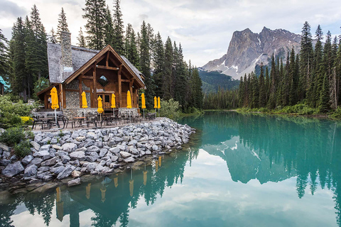 Tour du lac Emeraude, du lac Louise, de la Moraine, du canyon Johnston et de Banff