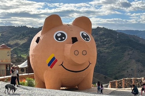 BOGOTA: Tour durch Villa de Leyva, Ráquira, Pozos Azules und Puente de Boyacá