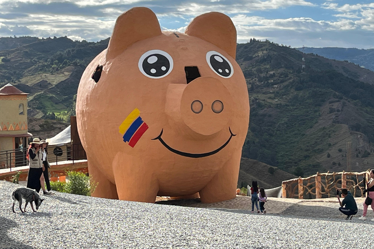 BOGOTA: Tour durch Villa de Leyva, Ráquira, Pozos Azules und Puente de Boyacá