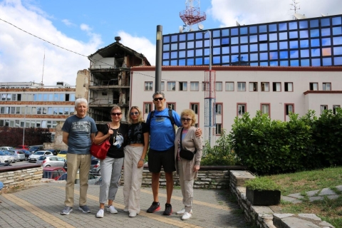 Visite privée des bombardements de l'OTAN sur Belgrade