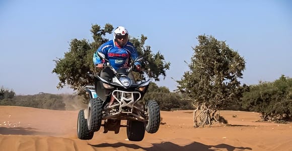 Agadir: Quad Biking ATV with Hotel Pickup & Drop-off