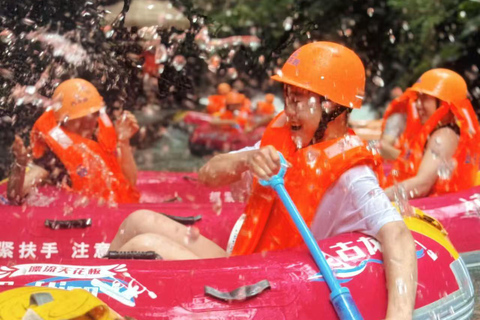 Guangdong: Qingyuan Gulongxia Rafting Day Trip Gulongxia Glass Grand Canyon + Gulong Gorge Rafting
