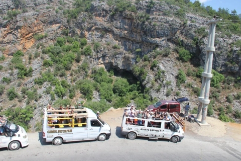 Alanya - Circuit du canyon de SapadereOption d'excursion dans le canyon de Sapadere à Alanya