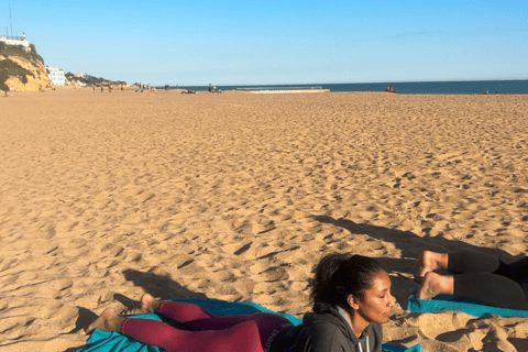 Albufeira: Sunset Yoga on the beach