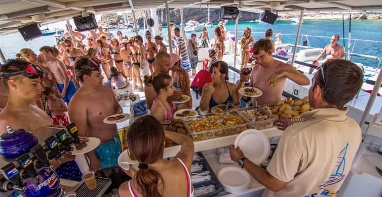 Barcelona: Catamaran Party Cruise with BBQ Meal photo 6