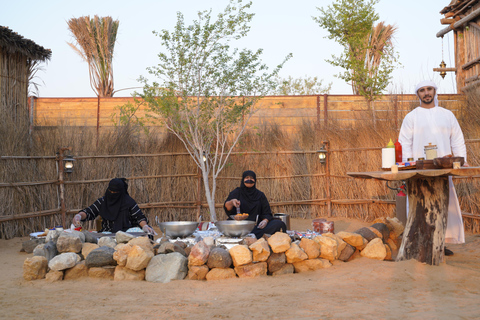 迪拜：Al Marmoom 的除夕庆祝活动和烧烤晚餐迪拜：在阿尔马穆姆庆祝除夕夜和烧烤晚餐