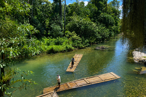 Khao Lak: Bamboo Rafting, Turtle Center & Temple Tour