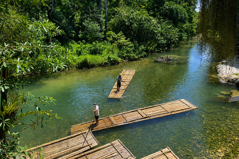 Khao Lak: Bamboo Rafting, Turtle Center & Temple Tour