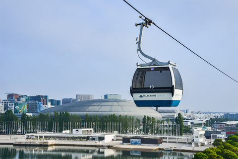 Lisbona: Parco delle Nazioni Gondola Lift Cable Car Andata e RitornoLisbona: biglietto per la funivia del Parco delle Nazioni