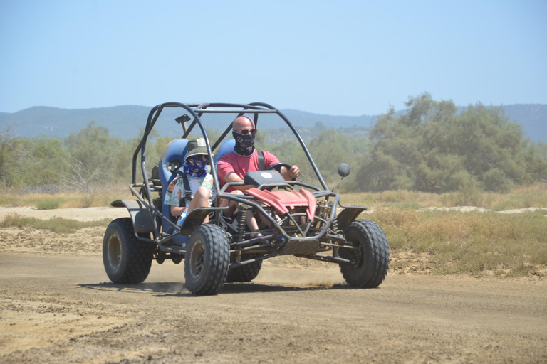 Kuşadası: Buggy Safari Tour - Dune Trails & Beach Swim Family Buggy 4 Person