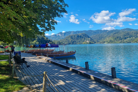 Depuis Zagreb : Excursion d'une journée à Bled et Ljubljana