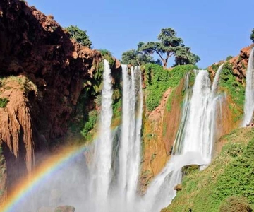 Desde Marrakech: Visita guiada a las cataratas de Ouzoud con paseo en barco