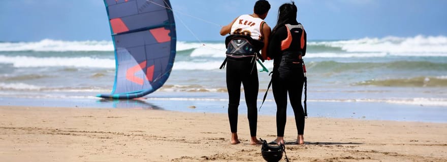 Essaouira : cours de kitesurf de 2 heures (tous niveaux)