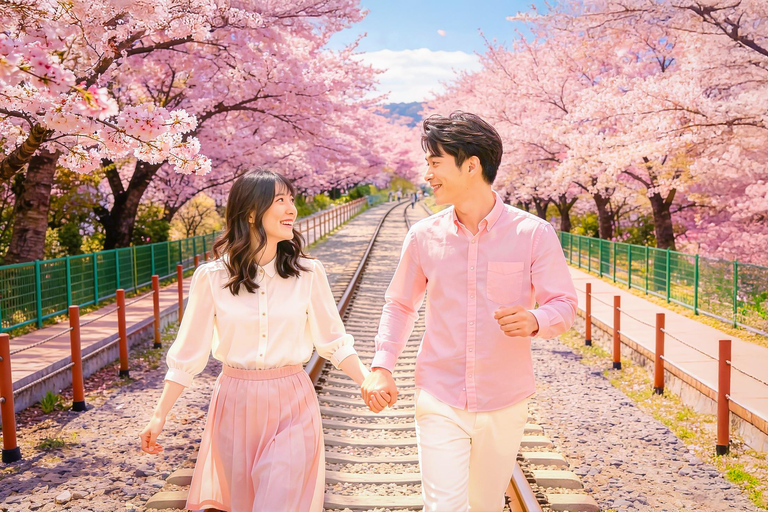 Seoul: Jinhae Cherry Blossom Tour with Busan Drop-off Option [Round Trip From Seoul] Jinhae Cherry Blossom Day Tour