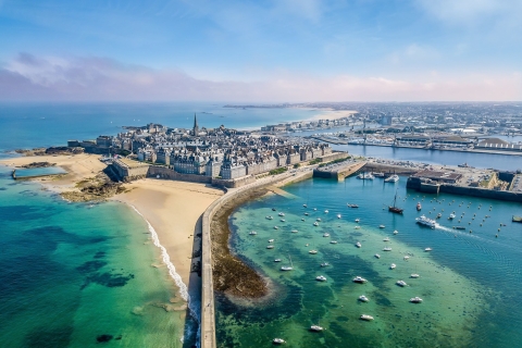 Ab Paris: Normandie Landungsstrände Tagestour per MinibusPrivate Tour auf Spanisch: 5 - 8 Personen