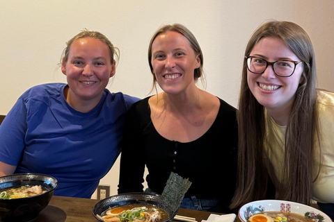 Tokyo: Sushi och Ramen Sushi och Ramen matlagning i Tsukiji! Två i en klass!