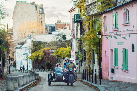 Paris: City Highlights Tour by Vintage Sidecar 1.5-Hour Great Escape Tour