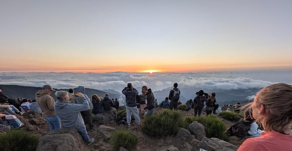 Sunrise at Pico do Arieiro