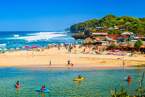 Yogyakarta: Private Tour, Village, Drini Beach & Coffee