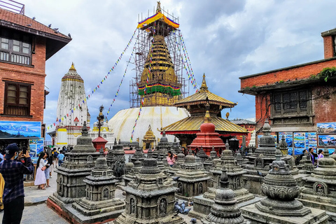 Thamel and Swayambhunath (Monkey Temple) Walking TourThamel &amp; Monkey Temple Small Group Tour