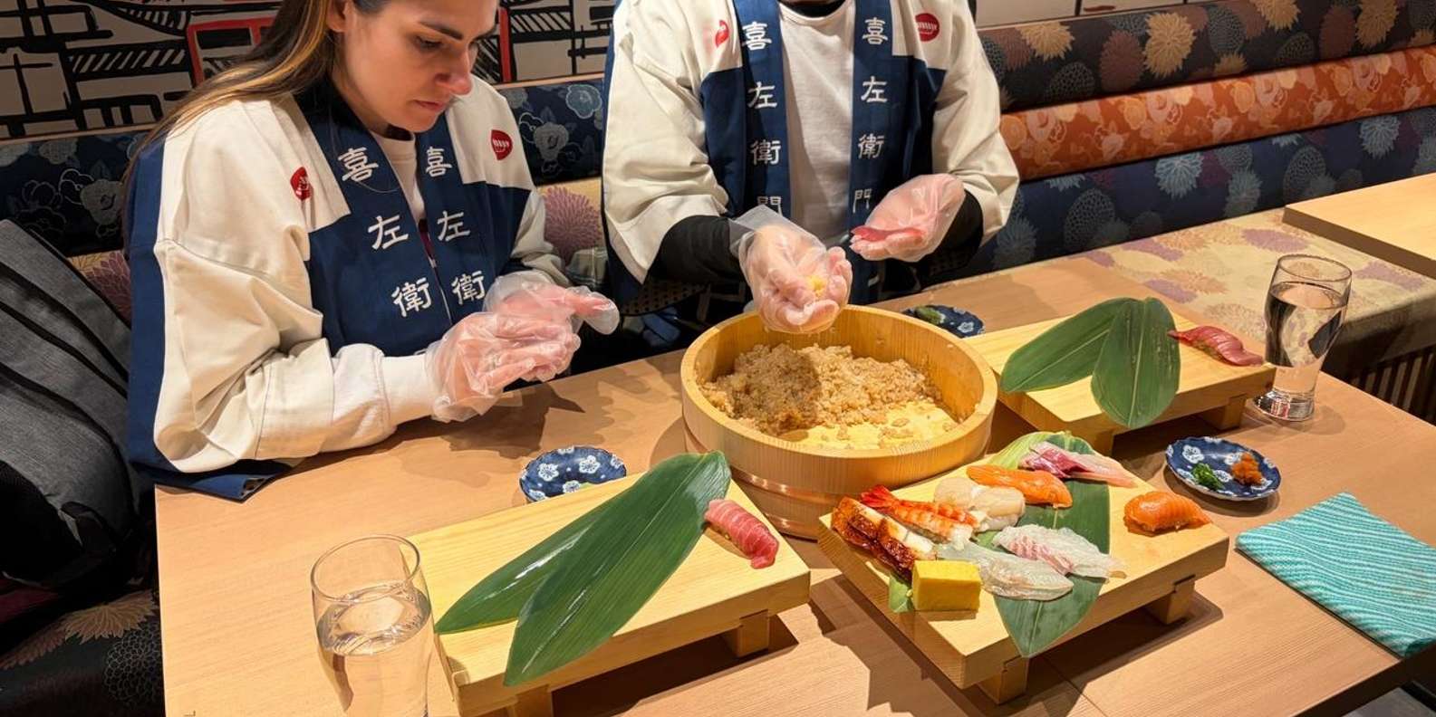 Kyoto: Sushi Making Class at Sushi Restaurant Before Open