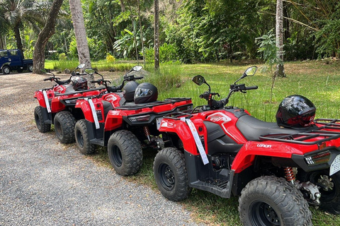 From Tambor: ATV and Zipline Tour with Waterfall Swim