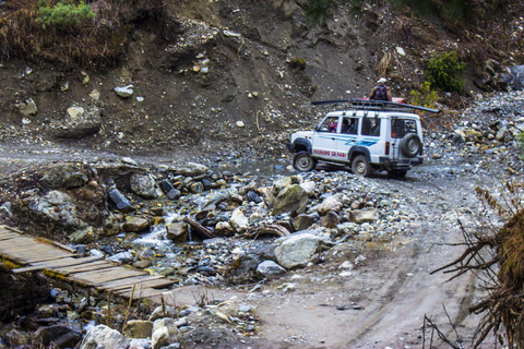 Transfer z Katmandu do Dharapani - droga do Annapurna CircuitZ Katmandu do Dharapani przez Besisahar (lokalny autobus i jeep)