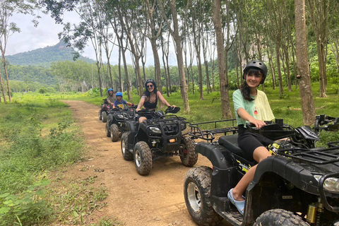 Esperienza estrema in ATV a Krabi con trasferimento e avventura30 minuti di guida ATV