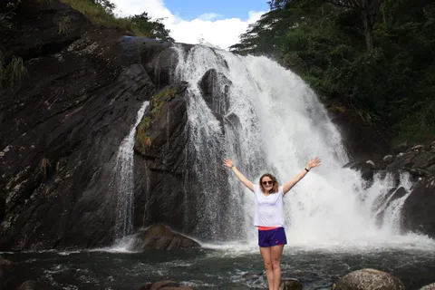 Waterfalls hunting near kandy