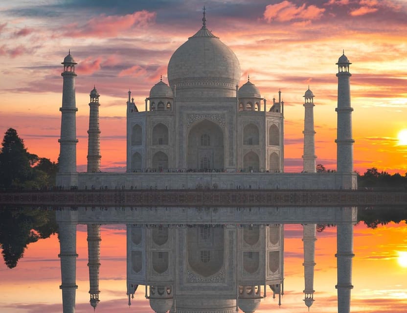 Von Agra Aus Sonnenaufgang Halbtagestour Zum Taj Mahal Mit Agra Fort