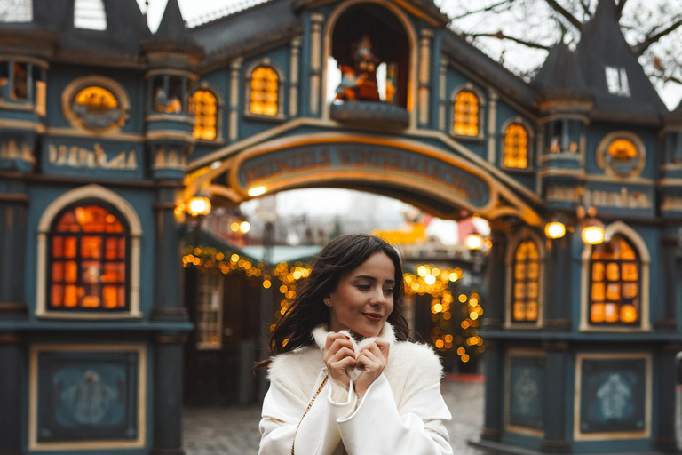 Fotoshooting auf dem Kölner Weihnachtsmarkt mit einem lokalem Fotografen