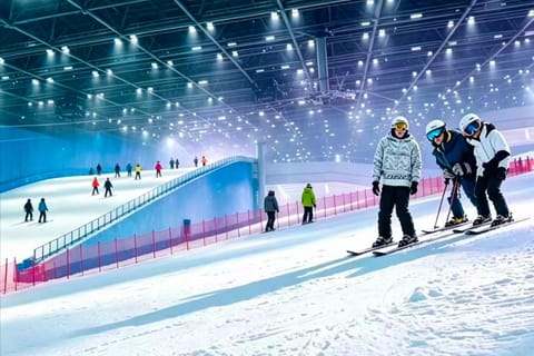 From Shanghai & Suzhou: Alps Snow World Day Trip with Ticket