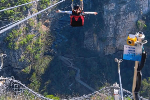 Zhangjiajie Glass Bridge, Huanglong Cave Shared/Private Tour Private tour
