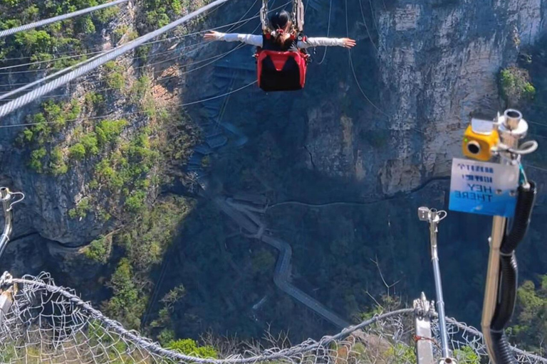 Zhangjiajie Glass Bridge, Huanglong Cave Shared/Private Tour Private tour