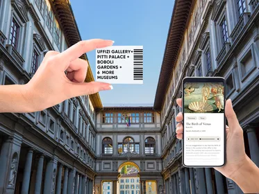 Florenz: Uffizien, Pitti Palast & Boboli Kombinierter 5-Tages-Pass