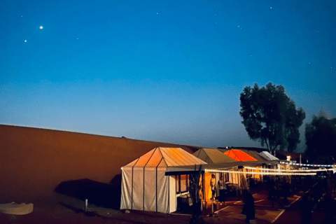 From Marrakech: 3 Day Round Trip To Merzouga Desert & Camel Tour ending in Fes with Luxury camp option