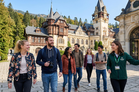 Tour From Bucharest: Peles Castle Salt Mine & Dracula’s Tomb Audio guide in 24 languages