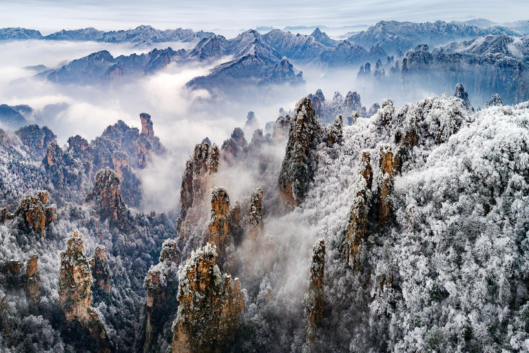 جولة ليوم واحد في منتزه تشانغجياجيه الوطني