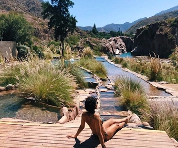De Mendoza: Dia de Spa Premium nas Termas de Cacheuta