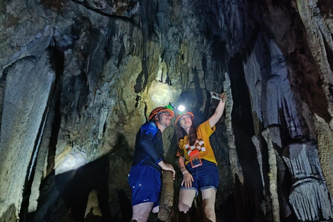 Krabi: Utforska Tham Khlang-grottan och Blue Lagoon Adventure