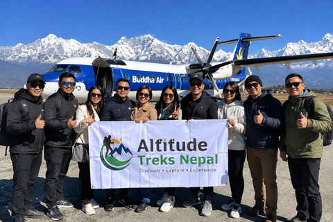 from Kathmandu Everest Scenic Flight with Transfer With Airport Transfer for General Passport Holders
