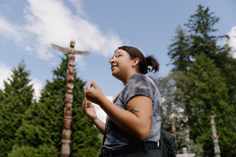 Vancouver : Totems parlants du parc Stanley