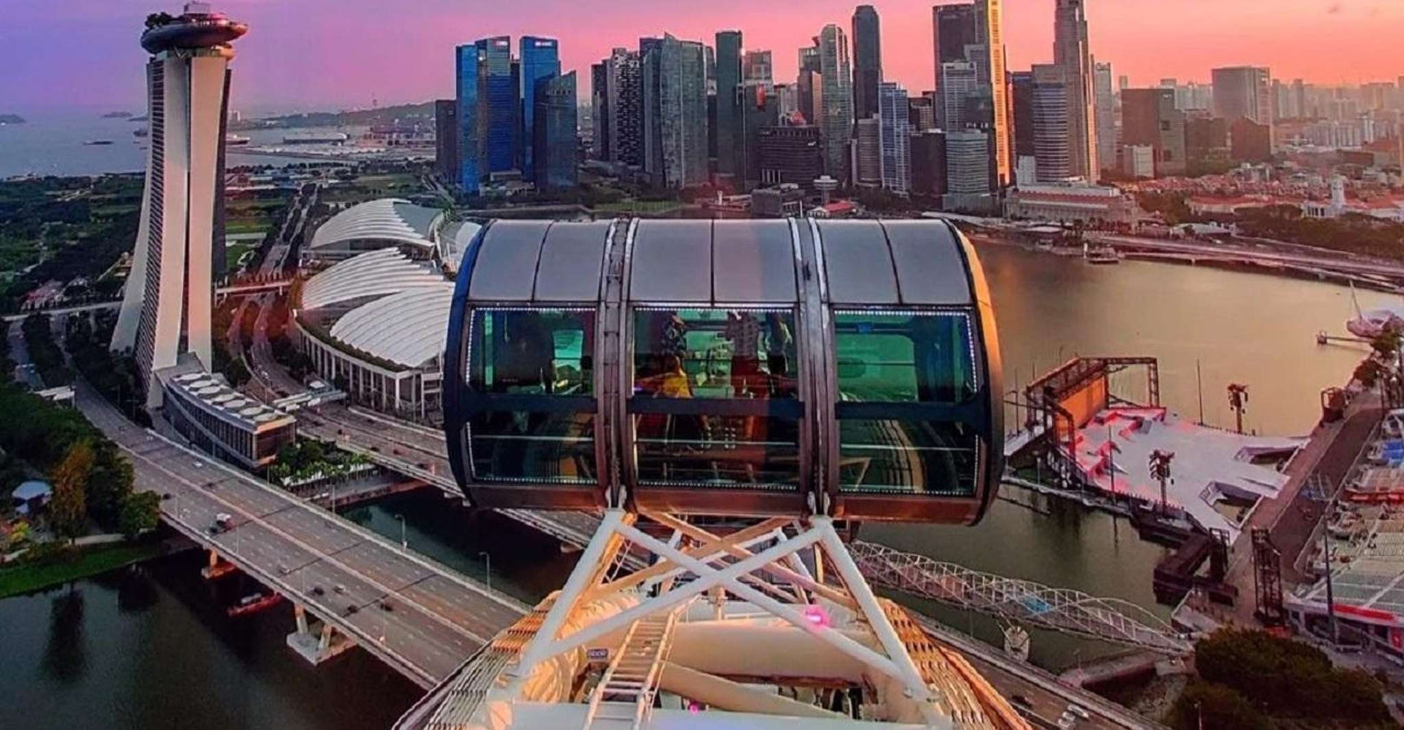 Singapore, Singapore Flyer and Time Capsule Entry Ticket - Housity