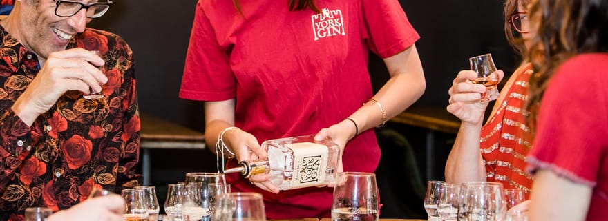 York : Expérience de dégustation de gin à la York Distillery